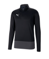 PUMA teamGOAL 23 Training 1/4 Zip Top Kids F03 - schwarz