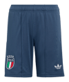 adidas FIGC Italien Short Away WM 2026 Kids Blau - blau
