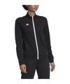 adidas Entrada 22 TK Trainingsjacke Damen Schwarz - schwarz