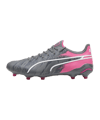 PUMA KING Ultimate Rush FG/AG Grau Pink F01 - grau