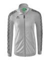 Erima Essential Team Tracktop Jacke Damen Hellgrau - grau