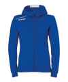 Kempa Player Kapuzenjacke Damen Blau Weiss F04