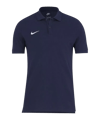 Nike Team Cotton Poloshirt Blau F451
