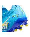 Nike Jr Air Zoom Mercurial Vapor XV Academy FG/MG Mbappe Signature Kids Blau F400 - blau