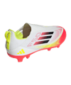 adidas F50 League LL FG Pure Victory Kids Weiss - weiss
