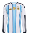 adidas Argentinien Trikot Langarm Home WM 2026 Weiß - weiss