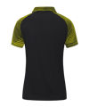 JAKO Performance Poloshirt Damen Schwarz Gelb F808 - schwarz