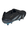 adidas Predator Elite FT FG Dark Spark Schwarz Grau - schwarz