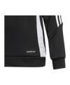 adidas Tiro 24 Hoody Kids Schwarz Weiss - schwarz