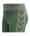 Hummel hmlCLEA Mid Waist Leggings Damen F6465 - gruen