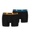 PUMA Everyday Basic 2P Boxershort Schwarz F009 - schwarz
