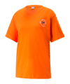 PUMA DOWNTOWN Relaxed Graphic T-Shirt Damen F23 - rot