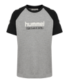 Hummel Logo S/S T-Shirt Kids Grau F2006 - grau