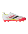 adidas F50 League LL FG Pure Victory Kids Weiss - weiss