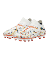 PUMA FUTURE 7 Match Creativity FG/AG Jr Kids Weiss Grün F01 - weiss
