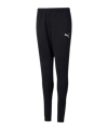 PUMA teamRISE Poly Trainingshose Kids Schwarz F03