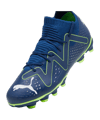 PUMA FUTURE Match FG/AG Jr Gear Up Kids Blau Weiss F03 - blau