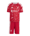 adidas FC Liverpool Trikot Set Home 2026/2027 Kids Rot - rot