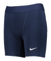 Nike Pro Strike Short Damen Blau Weiss F410