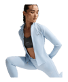 Nike Fitted Gloss Trainingsjacke Damen Blau F407 - blau