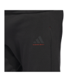adidas Basketball Space Trainingshose Schwarz - schwarz