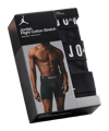 Jordan Flight Cotton Core 3PK Socken Schwarz F023 F023 - schwarz
