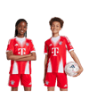 adidas FC Bayern München Trikot Home 2025/2026 Kids Rot - rot
