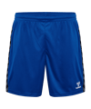 Hummel hmlAUTHENTIC Poly Short Blau F7045