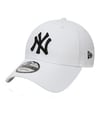 New Era NY Yankees 9Forty Cap Weiss - weiss
