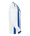 JAKO Inter Trikot Langarm Kids Weiss Blau F012 - weiss