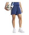 adidas Tiro 24 Short Damen Blau Weiss - blau