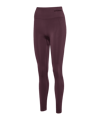 Hummel Tif Seamless HW Tight Damen Braun F8016 - braun