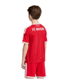 adidas FC Bayern München Trikot Home 2026/2027 Kids Rot - rot