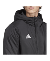 adidas Entrada 22 Stadium Jacke Schwarz - schwarz