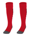 JAKO Roma Stutzenstrumpf Rot Schwarz F81
