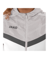 JAKO Icon Kapuzenjacke Damen Weiss Grau F016 - weiss