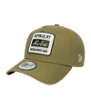 New Era Patch Linen Eframe Newera Cap Grün - gruen