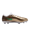 Nike Jr Air Zoom Mercurial Vapor XVII Pro FG Kylian Mbappe Kids Gold F701 - gold