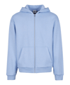 Urban Classic Fluffy Kapuzenjacke Blau - blau