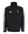 adidas Juventus Turin Anthem Jacke Schwarz - schwarz