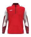 JAKO Dynamic Zip Sweatshirt Rot F114