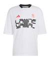 adidas Lamine Yamal Trainingsshirt Weiß - weiss