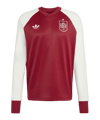 adidas FEF Spanien Prematch Sweatshirt WM 2026 Rot - rot