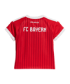 adidas FC Bayern München Trikot Set Home 2026/2027 Kids Rot - rot