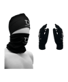 Tapedesign Winterset Schwarz Weiss F01 - schwarz