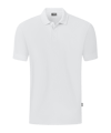 JAKO Organic Poloshirt Weiss F000