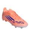 adidas F50 Elite FG Coral Blaze Kids Orange - orange