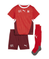 PUMA Schweiz Minikit Home EM 2024 Rot F01 - rot