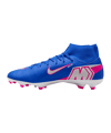 Nike Air Zoom Mercurial Superfly X Academy FG/MG Attack Blau F446 - blau