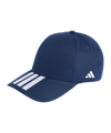 adidas Tiro Cap Dunkelblau - weiss